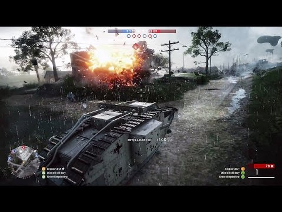 BATTLEFIELD 1 Gameplay - Présentation des Véhic...