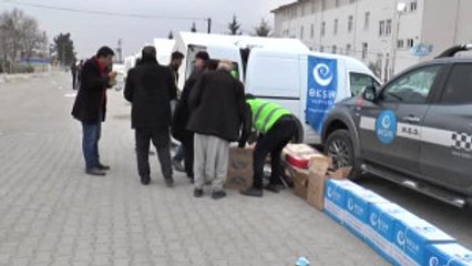 Beşir Derneği Depremzedelerin Yardımına Koştu