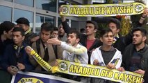 Fenerbahçe kafilesi Kayseri'de