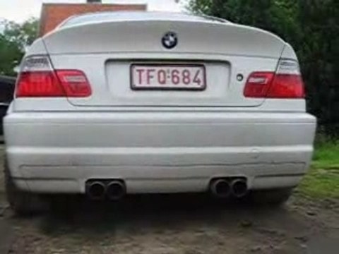 BMW E46 M3 Eisenmann exhaust