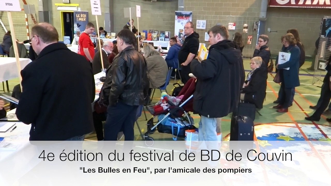 Couvin: 4e édition du festival de BD "Les Bulles en feu"