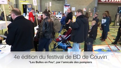Couvin: 4e édition du festival de BD "Les Bulles en feu"