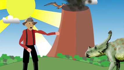 Wind the Bobbin Up DINOSAUR Version: See The Dinosaurs song for kids
