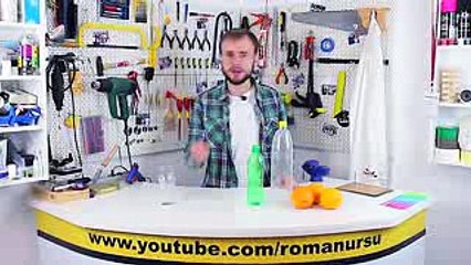 HOW TO MAKE a JUICE SQUEEZER from PLASTIC BOTTLES - DIY -TUTORIAL - YouTube
