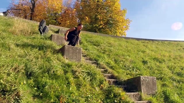 Parkour & Freerunning - Parkour à Avenche - Therry Favre - KaïKo Parkour