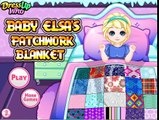 la pelcula de dibujos animados juego para las niñas de bebé de Elsa s Patchwork BlanketBaby Frozen Games 2