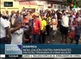Sudáfrica: protesta contra inmigración culmina con actos violentos