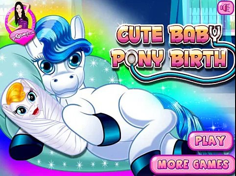 Cute Baby Pony Birth (Больница: Рождение маленького пони) - прохождение игры