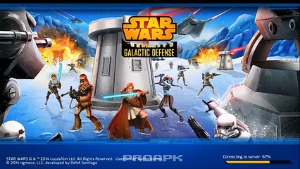 Star Wars™: Galactic Defense (by DeNA Corp) - iOS / Android - HD (Tatooine I) Gameplay Tra