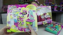 SUPER FAB SHOPKINS SHOE DAZZLE + Season 3 Makeup Spot Playset + Special Edition Shopkins Toy Review