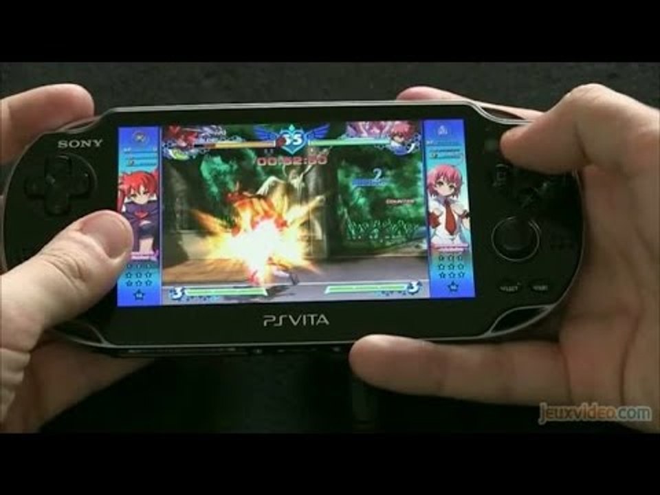 Gaming live Arcana Heart 3 : Love Max!!!!! - Des fillettes qui savent se défendre Vita