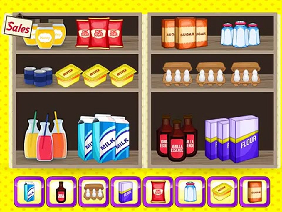 Sweet Vanilla Cupcake - Best Game for Little Kids