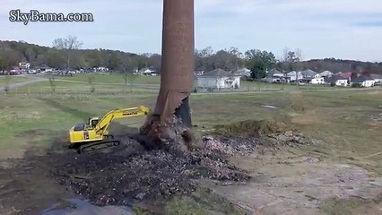 The demolition of the chimney does not go your way. What happens is as goose skin!