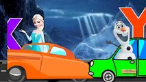 Congelados ABC Canciones Para los Niños | Congelado ABC Alfabetos canciones infantiles Para los Superhéroes de dibujos animados