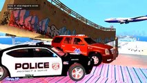 Police Sport Cars Cartoon with Policeman Spiderman Cartoon for Kids and Nursery Rhymes Son
