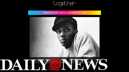 Yasiin Bey, aka Mos Def, Barred From Entering U.S. For Tour