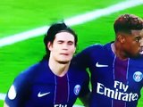 Paris Saint Germain vs Nancy 1-0 - du 04-03-2017  but  penaltie de cavani