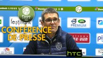 Conférence de presse ESTAC Troyes - Amiens SC (4-0) : Jean-Louis GARCIA (ESTAC) - Christophe PELISSIER (ASC) - 2016/2017