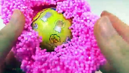 Foam Clay Smiley Face Surprise Eggs Disney Inside Out The Good Dinosaur Minions Peppa Pig Princess
