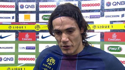Ligue 1 - 28ème journée - Cavani après PSG/Nancy