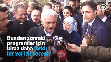 'Bundan sonraki programlar için biraz daha farklı bir yol izleyeceğiz'