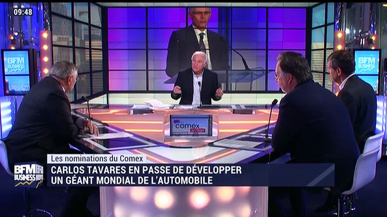 Les nominations du Comex: Carlos Tavares, Jacques Aschenbroich et Eric Bellion - 04/03