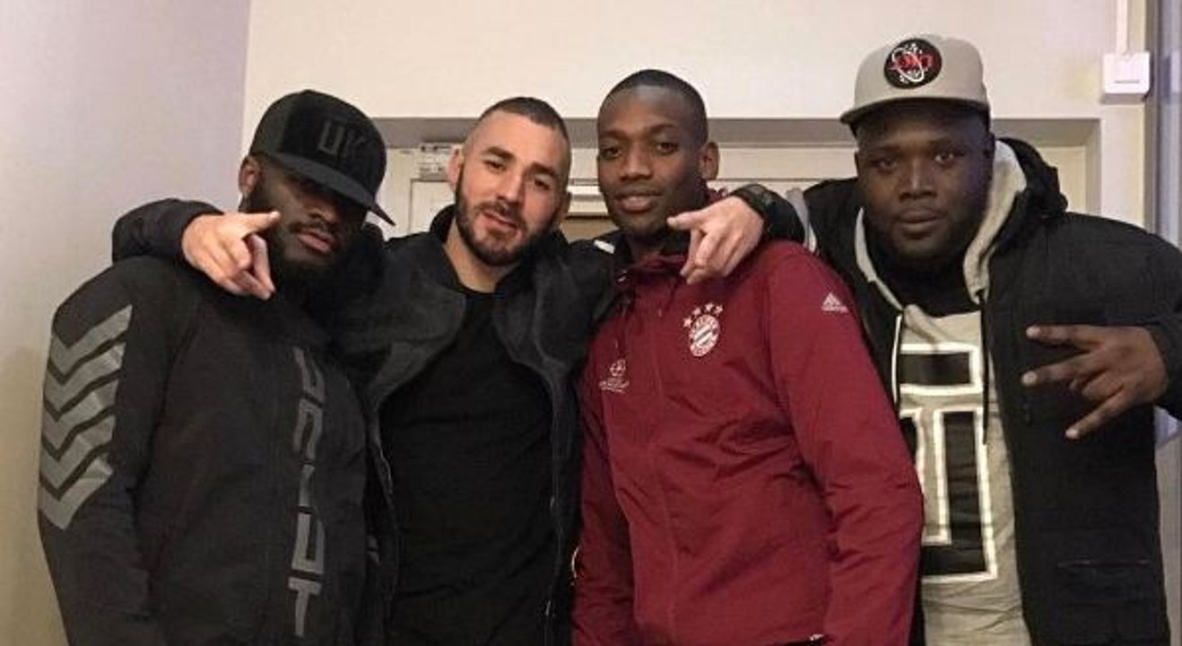 Benzema s'ambiance sur Ghetto de Benash feat Booba !