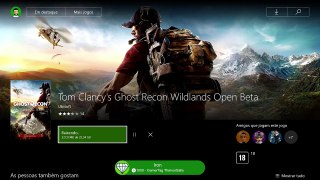 Noticias Xbox - Pre-download da Beta Aberta de Ghost Recon- Wildlands ja pode ser feito