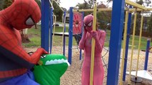Человек-паук против плохих паук против Джокера Паук Веном скелет человека реальной жизни супергероя видео с