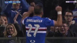 UC Sampdoria 3-1 Pescara Calcio - All Goals Exclusive (04/03/2017) / SERIE A