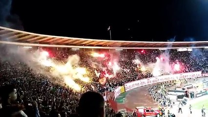 Delije - reakcija posle gola / Crvena zvezda - partizan 1:0