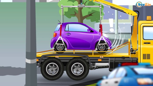 Мультики про Машинки Полицейская Машина Погоня – 2D Мультфильм Сборник для детей Городок Машинок