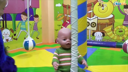 ✔ Кукла Беби Борн и Ярослава в детской игровой комнате. Baby Born Doll is in the children's playroom