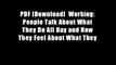 PDF [Download]  Working: People Talk About What They Do All Day and How They Feel About What They