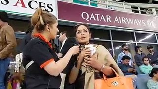 Meera at Pakistan Super League
