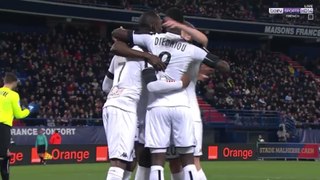 But de Karl Toko Ekambi - Stade Malherbe Caen 0-1 Angers SCO (04/03/2017) / LIGUE 1