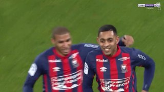 But de Ronny Rodelin - Stade Malherbe Caen 1-1 Angers SCO (04/03/2017)