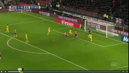 De Jong Goal - PSV Eindhoven vs Roda JC Kerkrade 2-0  04.03.2017 (HD)