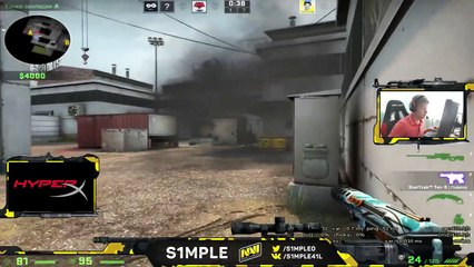 CS:GO - Na`Vi s1mple GENIUS PLAYS!