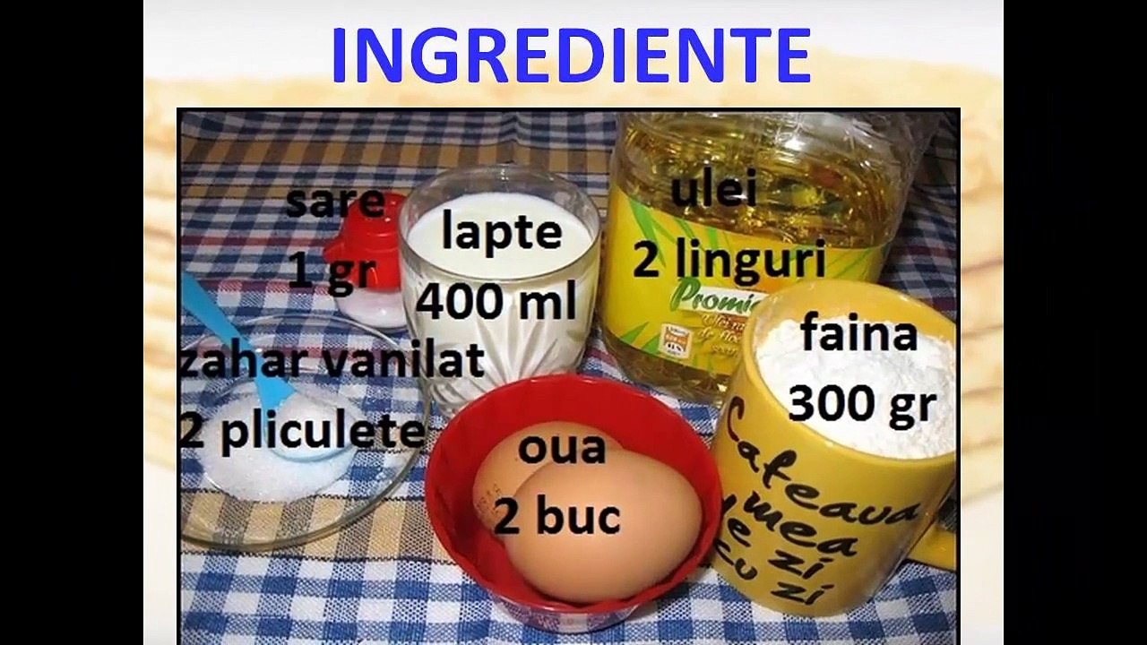 Clatite bune si gustoase
