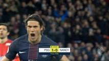 Cavani penalty moves PSG level with Monaco