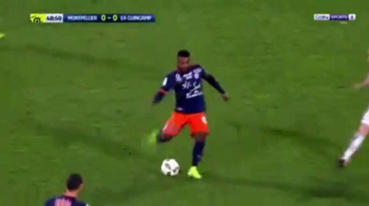 Steve Mounie Goal HD - Montpellier 1 - 0 tGuingamp