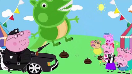 Peppa Pig Crying kidnepped Mr.Dinosaur vs Witch Funny Finger Family Nursery Rhymes episode Parody