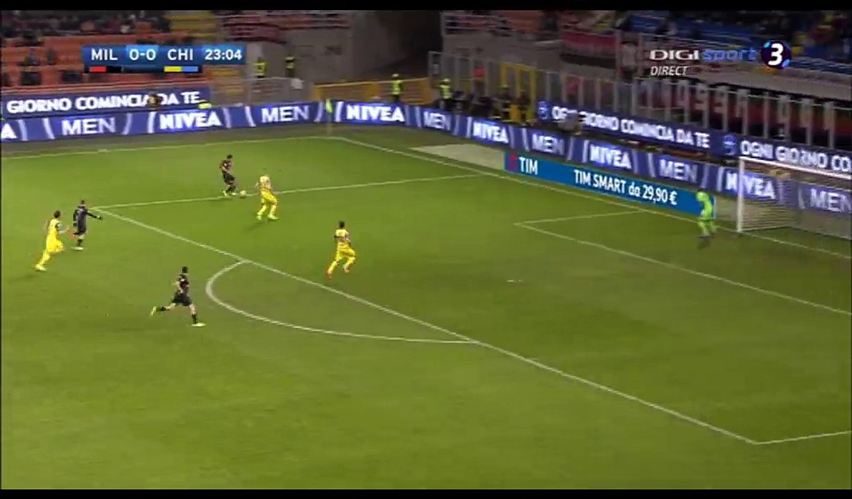 Carlos Bacca Goal HD - AC Milan 1-0 Chievo - 04.03.2017