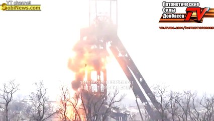 Ясиноватая. Террористы уничтожают шахты