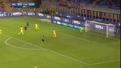 Bacca Goal - Ac Milan vs Chievo  1-0  04.03.2017 (HD)