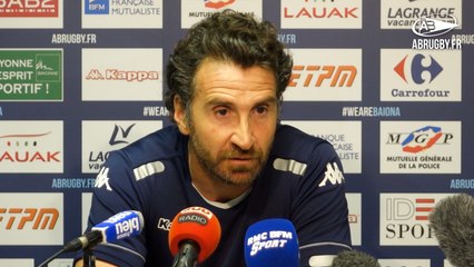 Bayonne - Pau : La réaction de Vincent Etcheto
