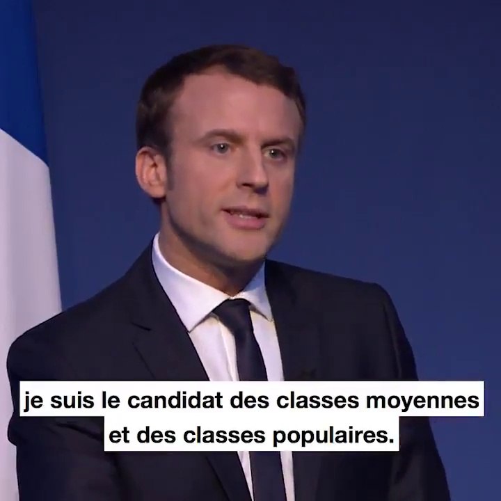 Macron Classes populaires