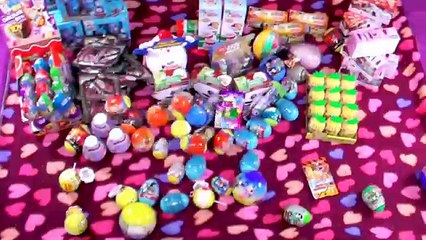700+ Surprise Eggs Kinder Surprise Packs! Angry Birds, Bob the Builder, Thomas & Friends,