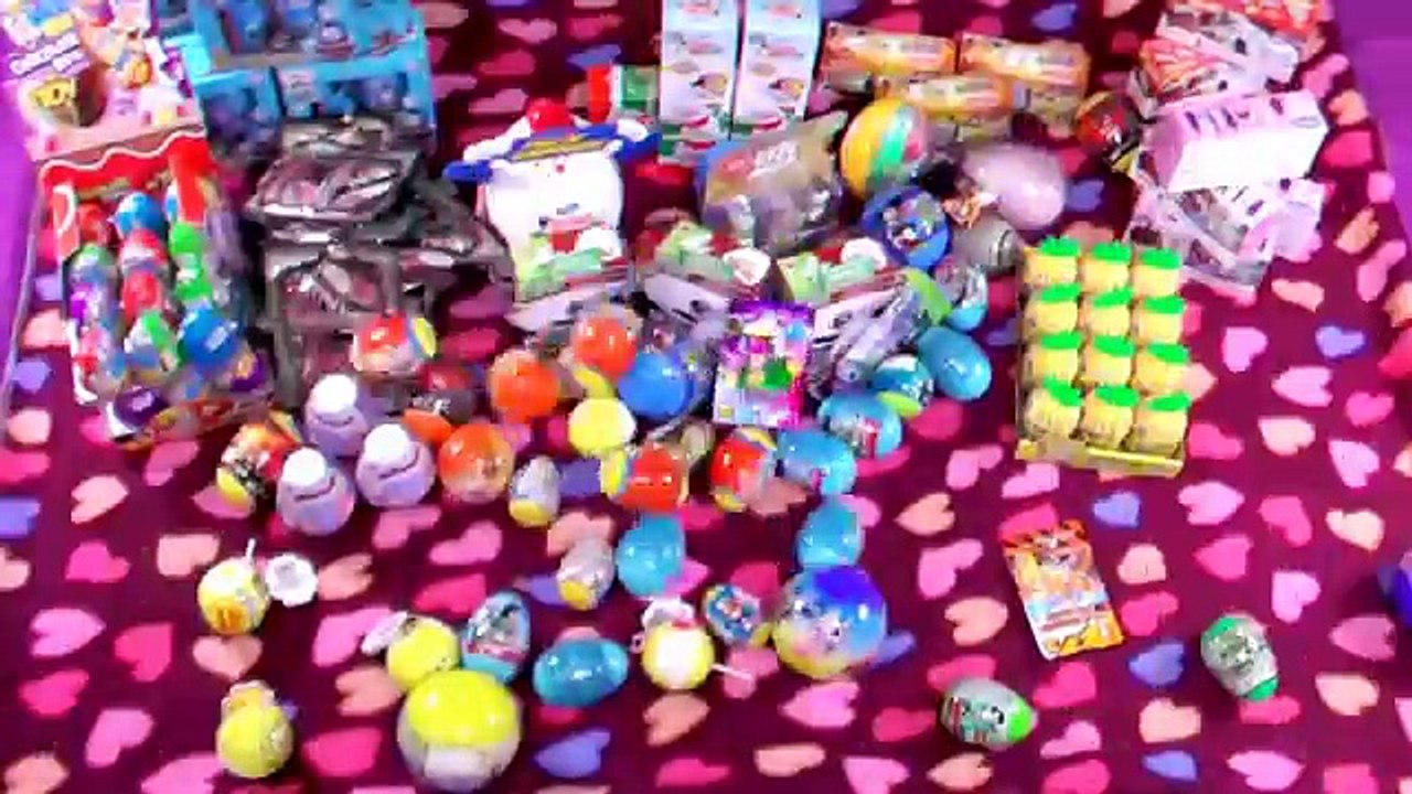 700+ Surprise Eggs Kinder Surprise Packs! Angry Birds, Bob the Builder, Thomas & Friends,